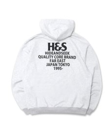 画像3: HIDEANDSEEK(ハイドアンドシーク) / HS Hooded Sweat Shirt-1(23aw) (3)