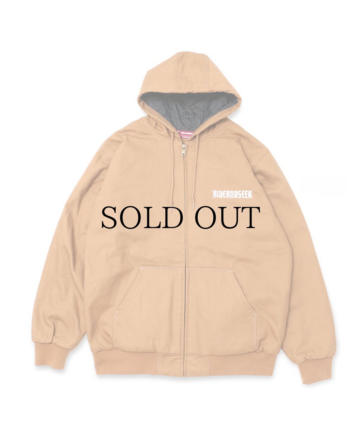 画像2: HIDEANDSEEK(ハイドアンドシーク) / Duck Zip Hooded Jacket(23aw) (2)