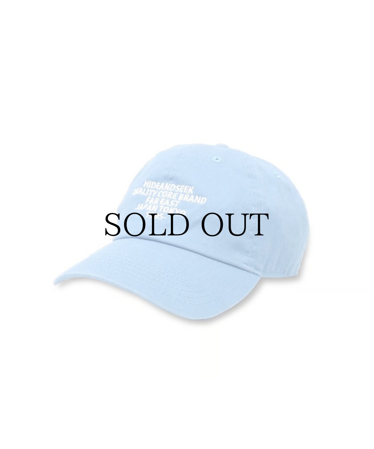 画像2: HIDEANDSEEK(ハイドアンドシーク) / Logo Baseball Cap(23aw-2) (2)