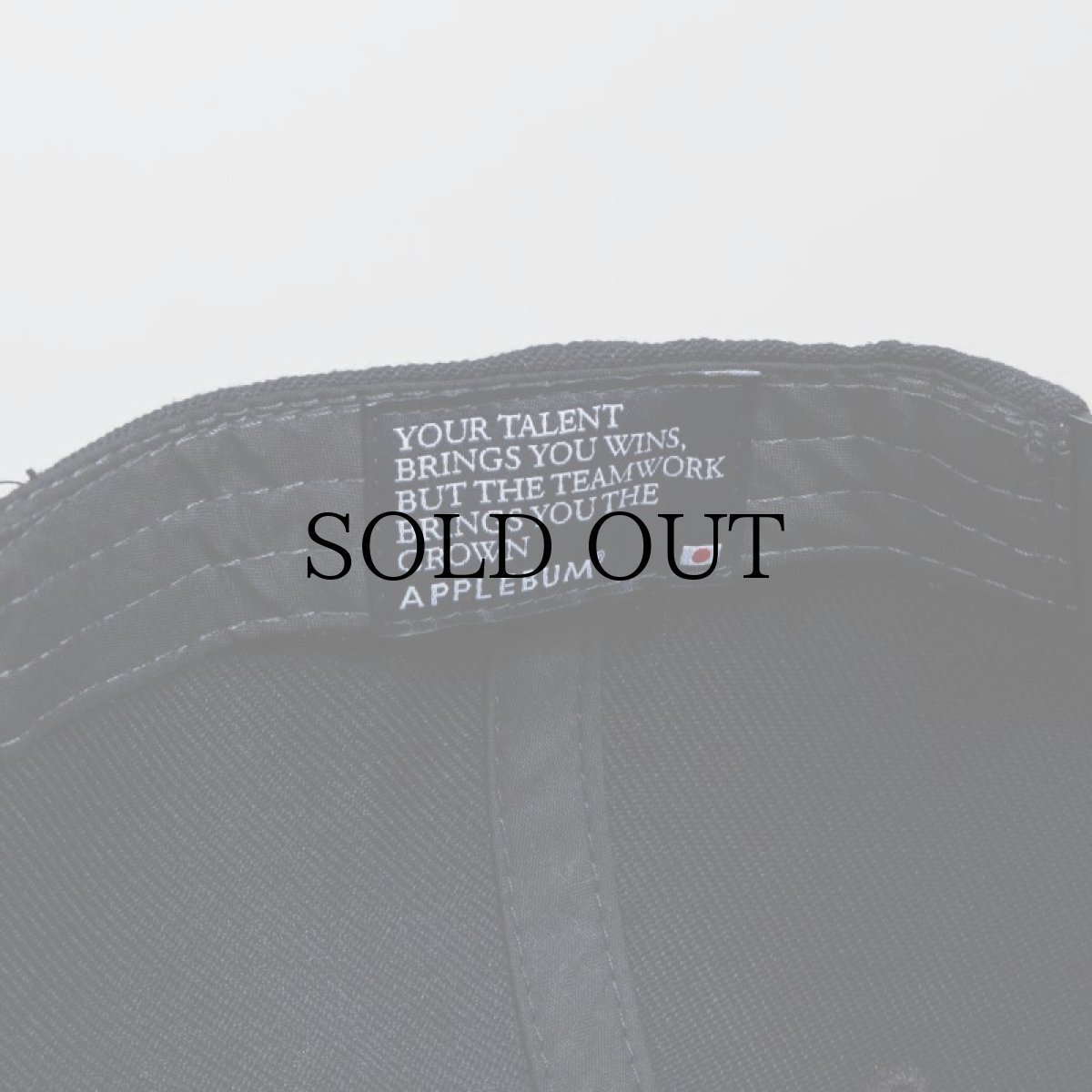 画像8: APPLEBUM(アップルバム) / "A" LOW CROWN BB CAP (8)