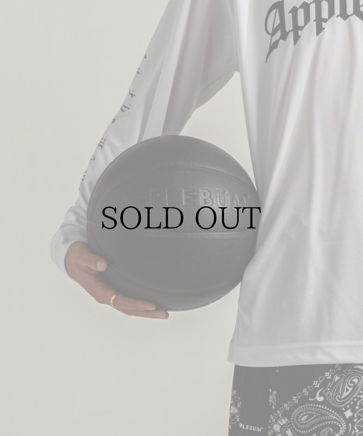 画像2: APPLEBUM(アップルバム) / APPLEBUM×TACHIKARA "B.L.A.C.K." BASKETBALL (2)