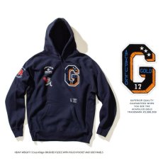 画像24: ACAPULCO GOLD / APPLIQUE HOODED SWEATSHIRT (24)