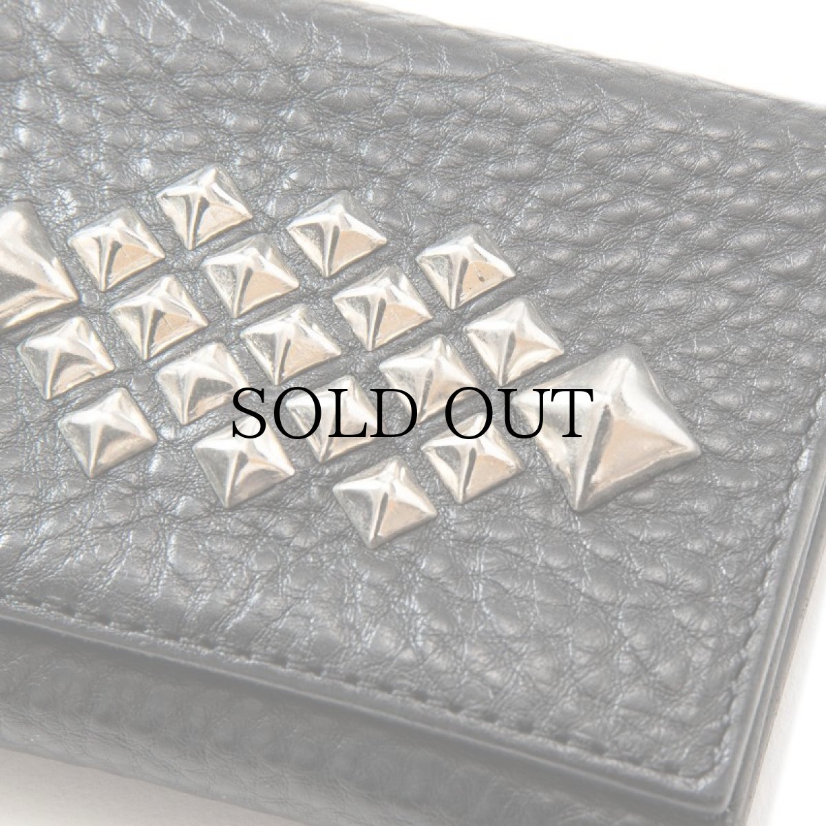 画像7: CALEE(キャリー) / STUDS LEATHER MULTI WALLET (7)