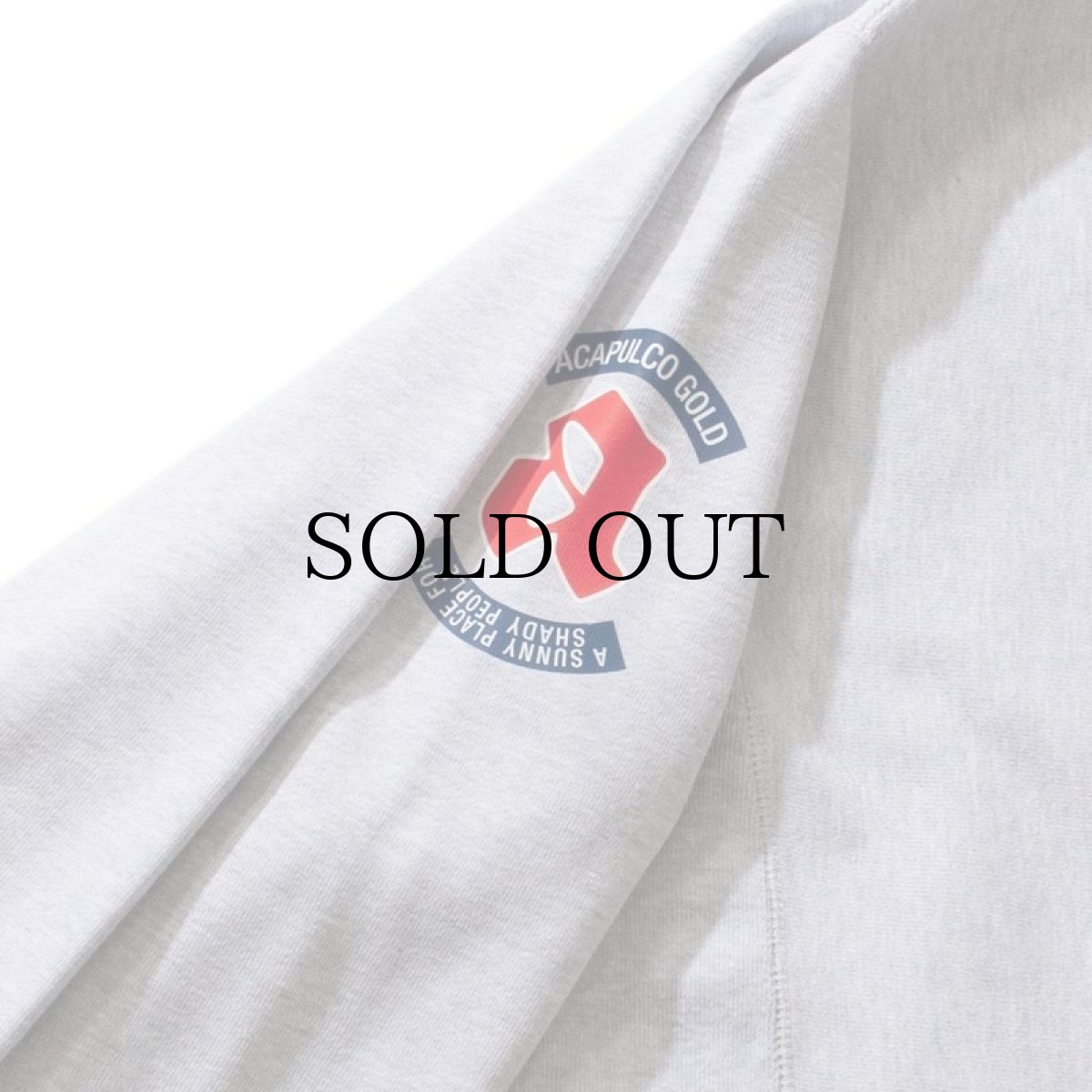 画像18: ACAPULCO GOLD / APPLIQUE CREWNECK SWEATSHIRT (18)