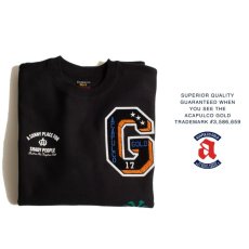 画像22: ACAPULCO GOLD / APPLIQUE CREWNECK SWEATSHIRT (22)