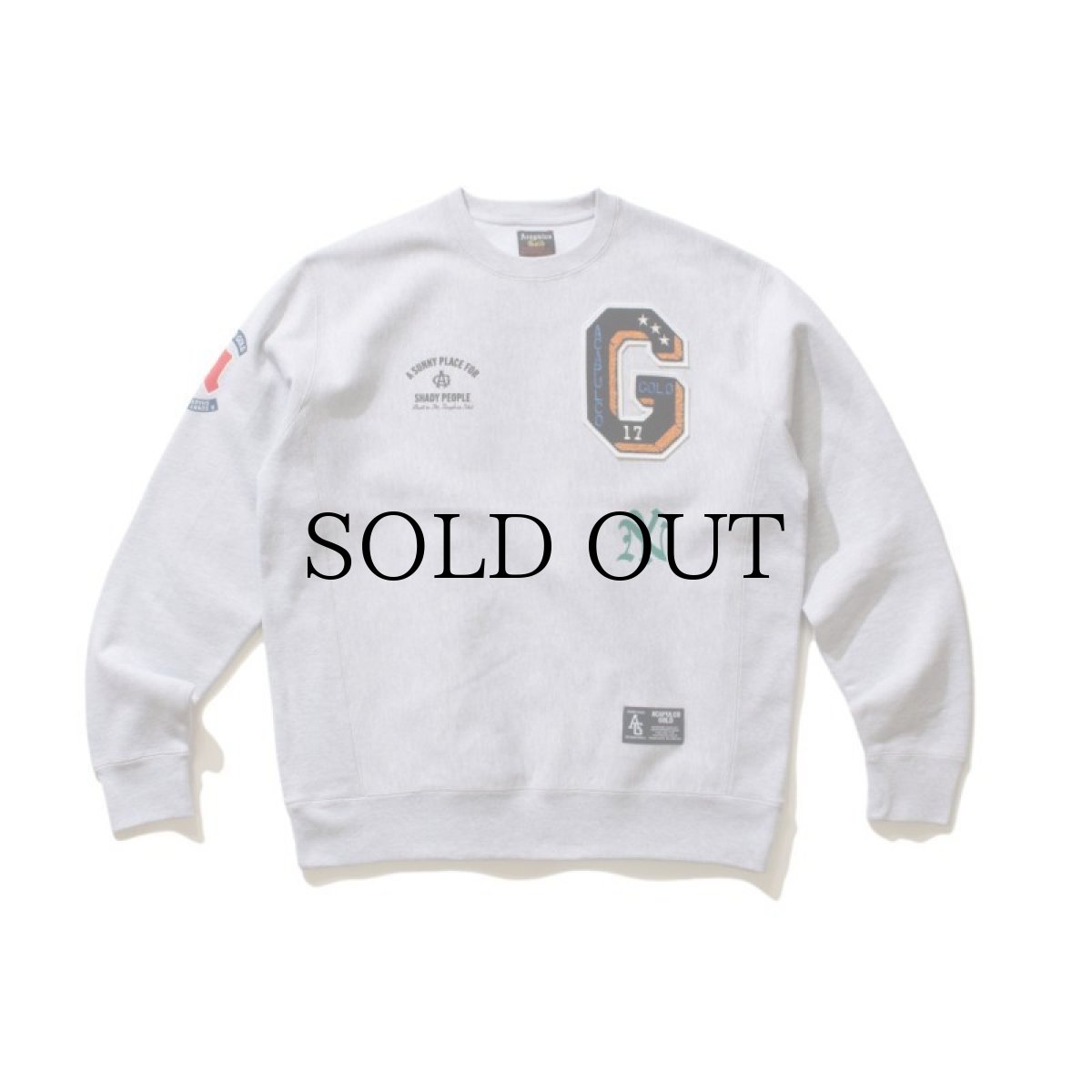 画像3: ACAPULCO GOLD / APPLIQUE CREWNECK SWEATSHIRT (3)