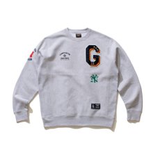 画像3: ACAPULCO GOLD / APPLIQUE CREWNECK SWEATSHIRT (3)