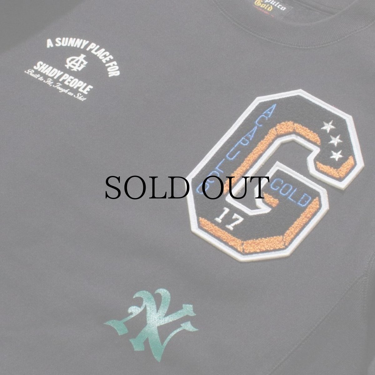 画像7: ACAPULCO GOLD / APPLIQUE CREWNECK SWEATSHIRT (7)