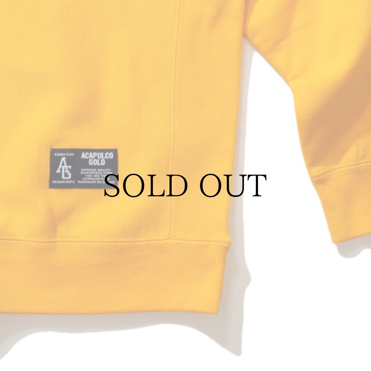 画像16: ACAPULCO GOLD / APPLIQUE CREWNECK SWEATSHIRT (16)