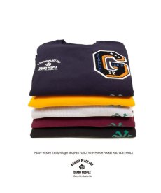 画像1: ACAPULCO GOLD / APPLIQUE CREWNECK SWEATSHIRT (1)