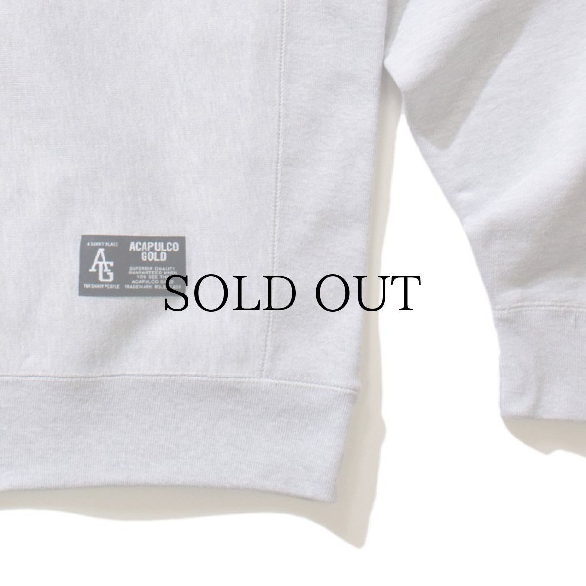 画像13: ACAPULCO GOLD / APPLIQUE CREWNECK SWEATSHIRT (13)