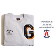 画像23: ACAPULCO GOLD / APPLIQUE CREWNECK SWEATSHIRT (23)