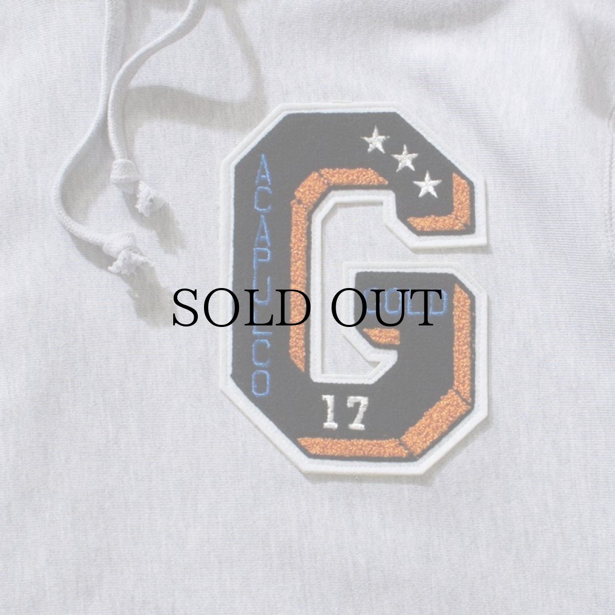 画像13: 【30%OFF】ACAPULCO GOLD / APPLIQUE HOODED SWEATSHIRT (13)