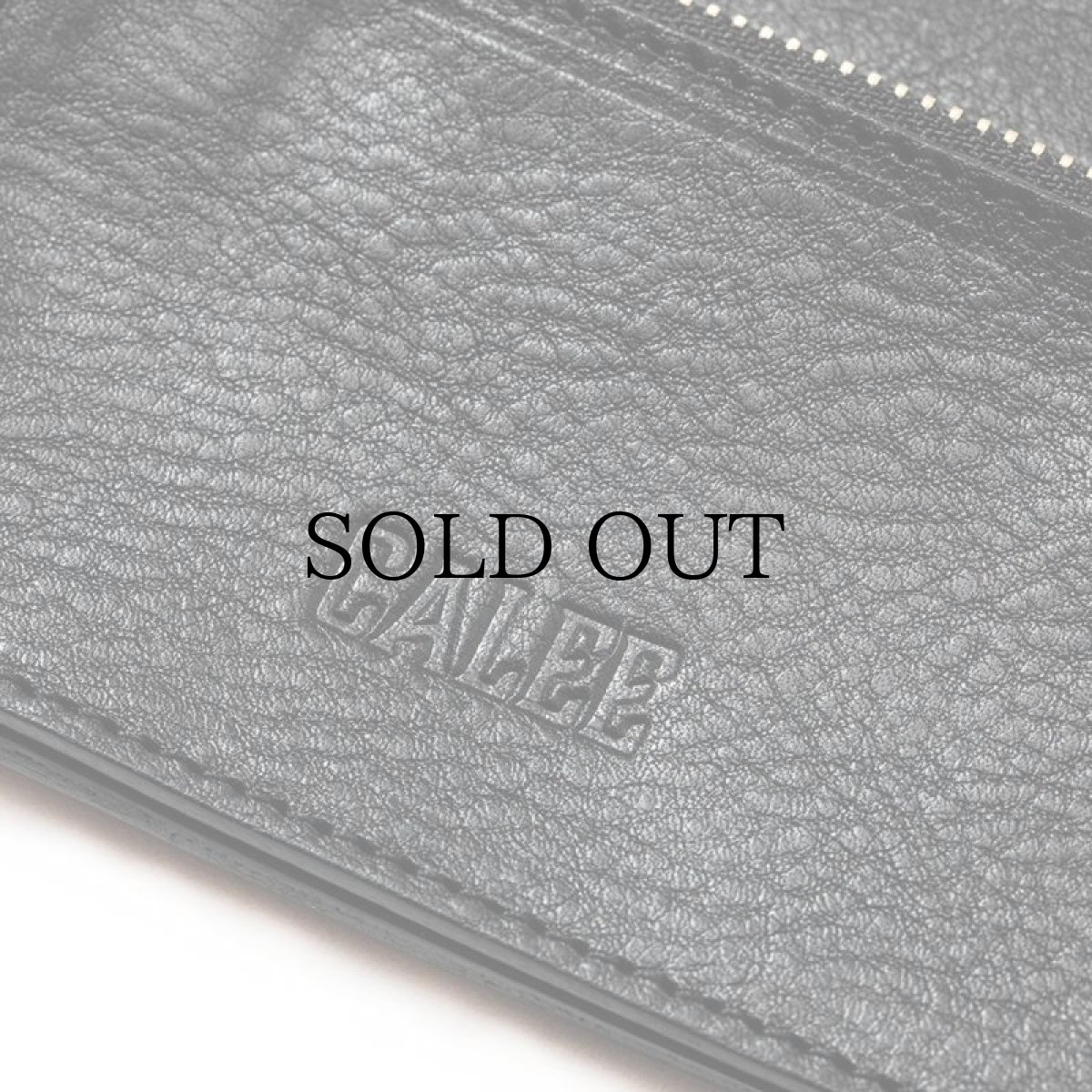 画像6: CALEE(キャリー) / STUDS LEATHER FLAP HALF WALLET (6)