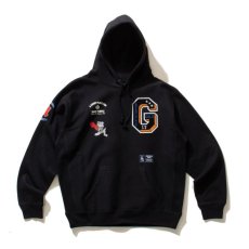 画像2: ACAPULCO GOLD / APPLIQUE HOODED SWEATSHIRT (2)