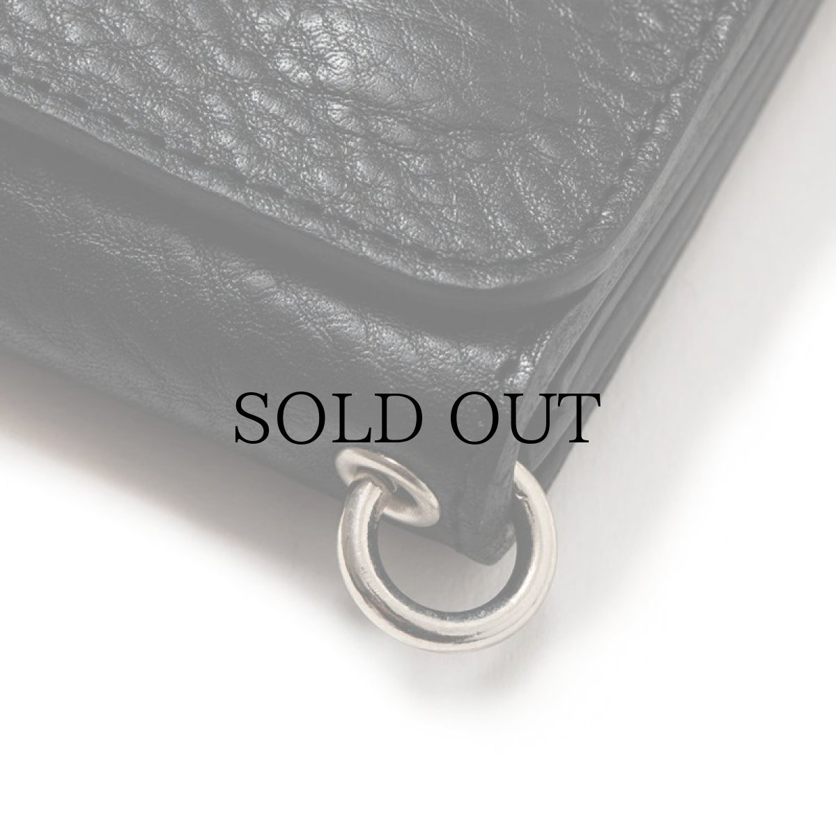 画像4: CALEE(キャリー) / STUDS LEATHER FLAP HALF WALLET (4)