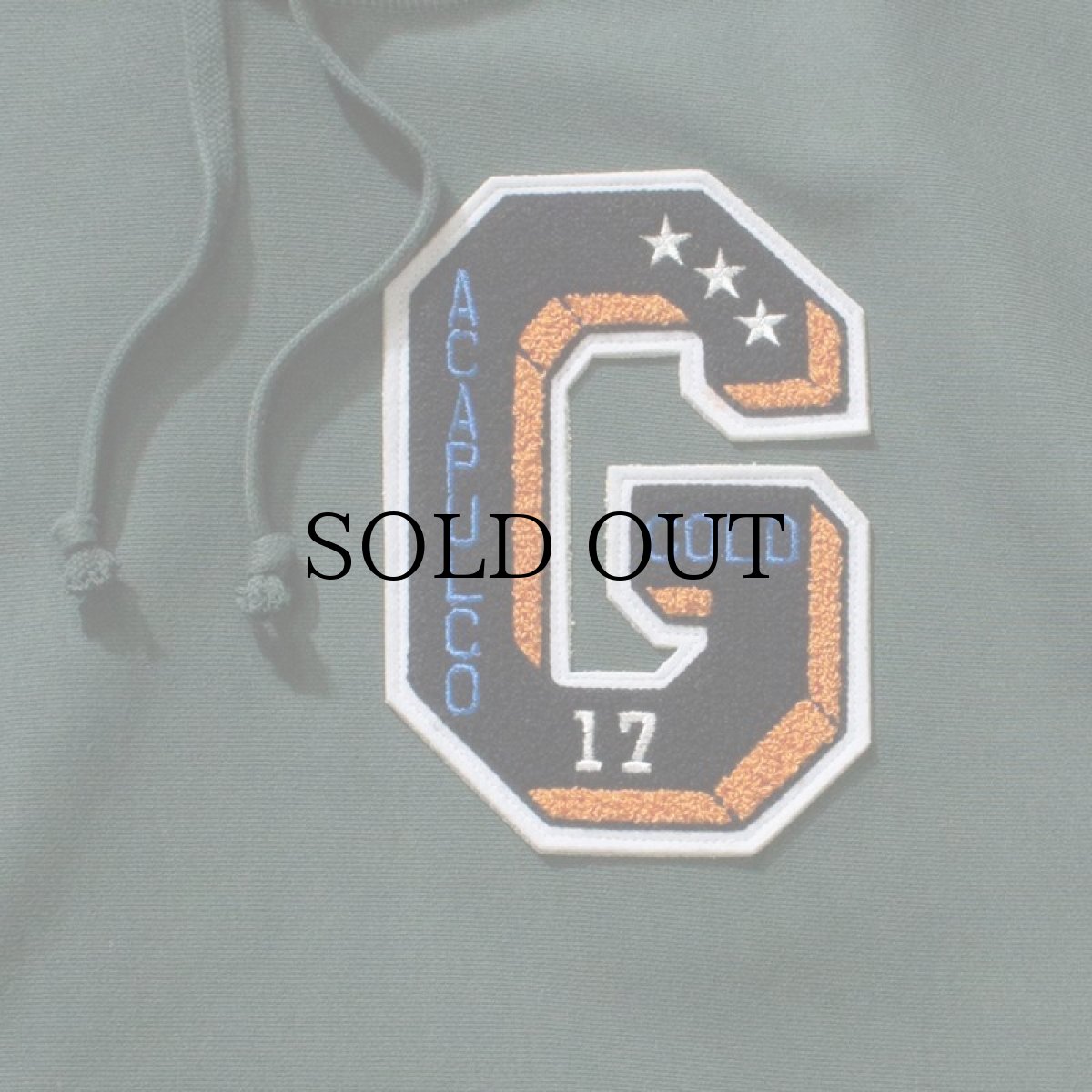 画像16: 【30%OFF】ACAPULCO GOLD / APPLIQUE HOODED SWEATSHIRT (16)