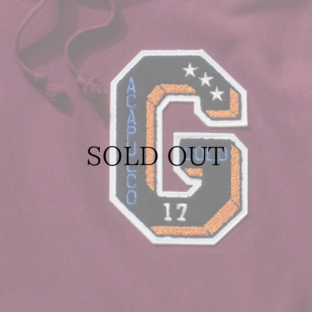 画像15: 【30%OFF】ACAPULCO GOLD / APPLIQUE HOODED SWEATSHIRT (15)