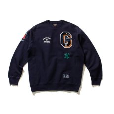 画像4: ACAPULCO GOLD / APPLIQUE CREWNECK SWEATSHIRT (4)