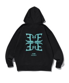 画像2: EL REIGN / "FRAGMENT" LOGO ZIP HOODIE (2)