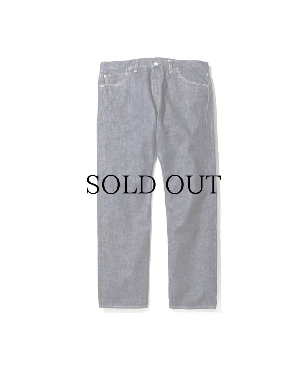 画像1: CALEE(キャリー) / VINTAGE REPRODUCT STRAIGHT DENIM PANTS  (1)