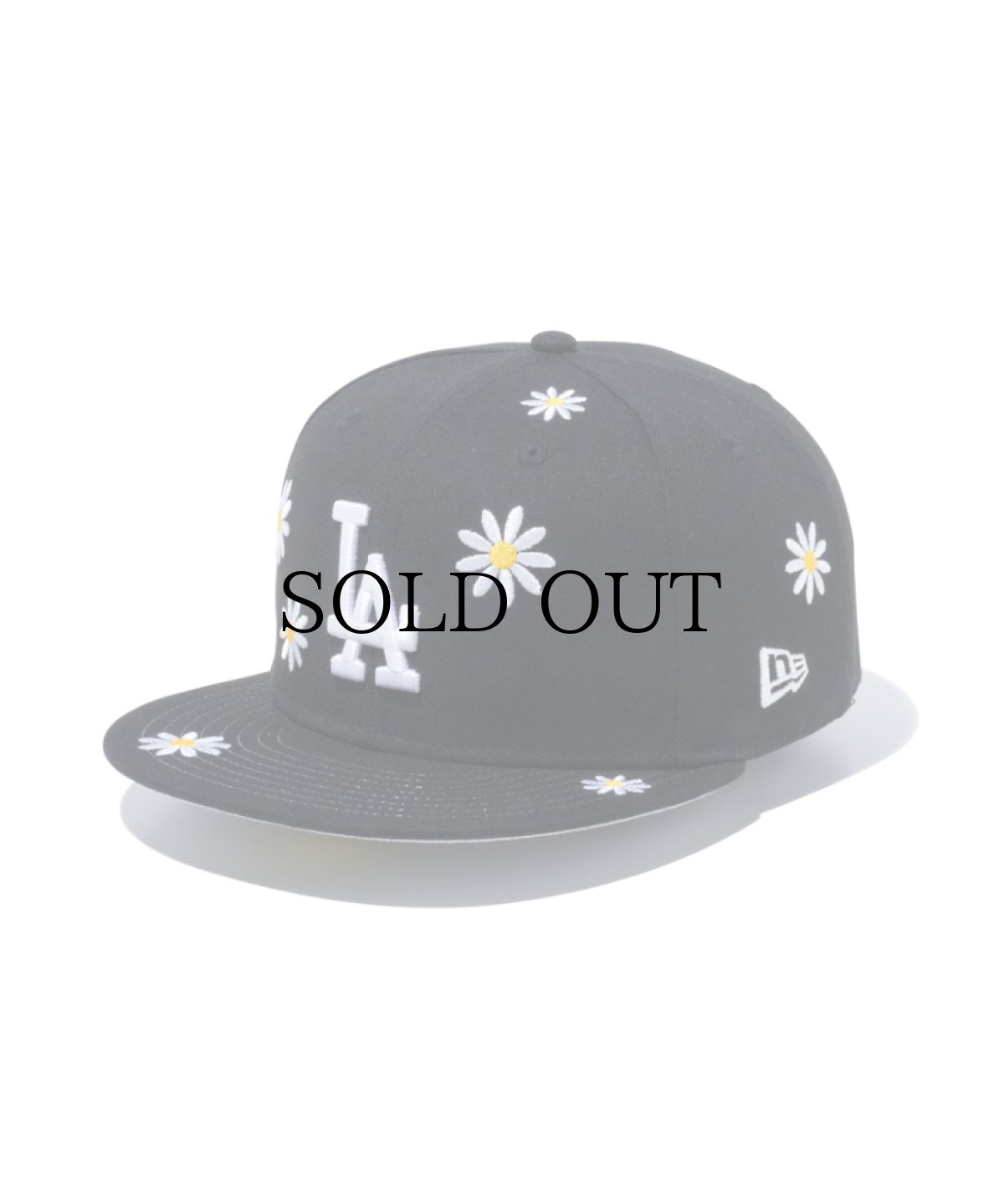 画像1: NEW ERA / 59FIFTY MLB Flower Embroidery ロサンゼルス・ドジャース (1)