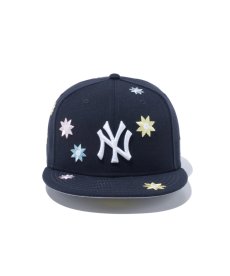 画像2: NEW ERA / 59FIFTY MLB Flower Embroidery ニューヨーク・ヤンキース (2)