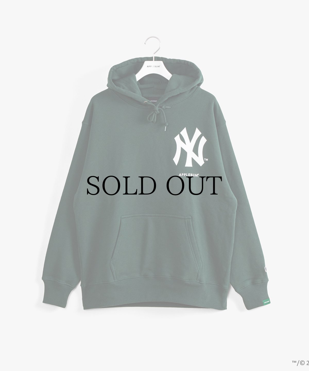 画像1: APPLEBUM(アップルバム) / "NEW YORK YANKEES" SWEAT PARKA (1)