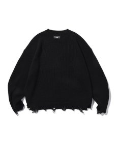 画像4: EL REIGN / "FEAR" VINTAGE DAMAGE KNIT (4)