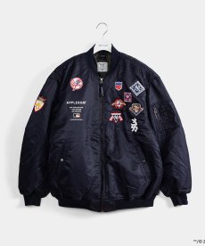 画像1: APPLEBUM(アップルバム) / "NEW YORK YANKEES" MA-1 JACKET (1)