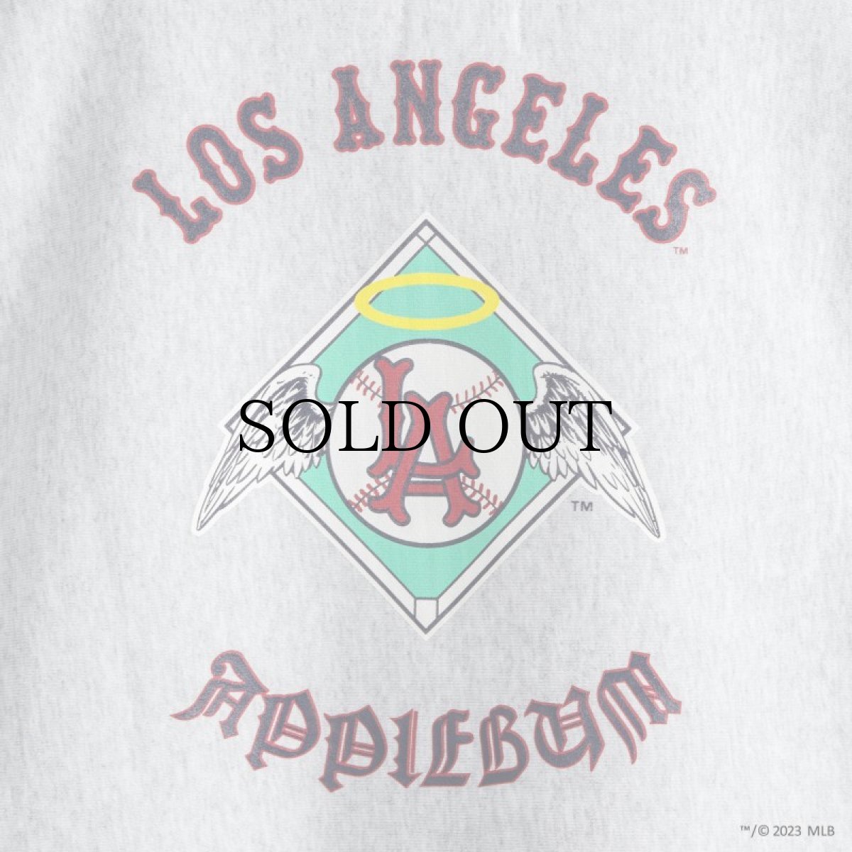 画像8: APPLEBUM(アップルバム) / COOPERSTOWN "LA ANGELS" SWEAT PARKA (8)