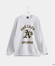 画像1: APPLEBUM(アップルバム) / "OAKLAND ATHLETICS" CREW SWEAT (1)