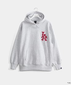 画像1: APPLEBUM(アップルバム) / COOPERSTOWN "LA ANGELS" SWEAT PARKA (1)