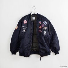 画像2: APPLEBUM(アップルバム) / "NEW YORK YANKEES" MA-1 JACKET (2)