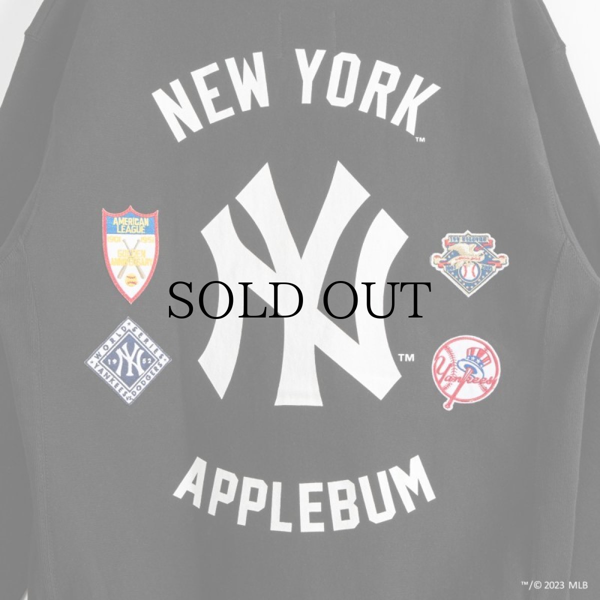 画像8: APPLEBUM(アップルバム) / COOPERSTOWN "NY YANKEES" SWEAT PARKA (8)
