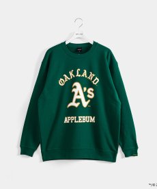 画像2: APPLEBUM(アップルバム) / "OAKLAND ATHLETICS" CREW SWEAT (2)