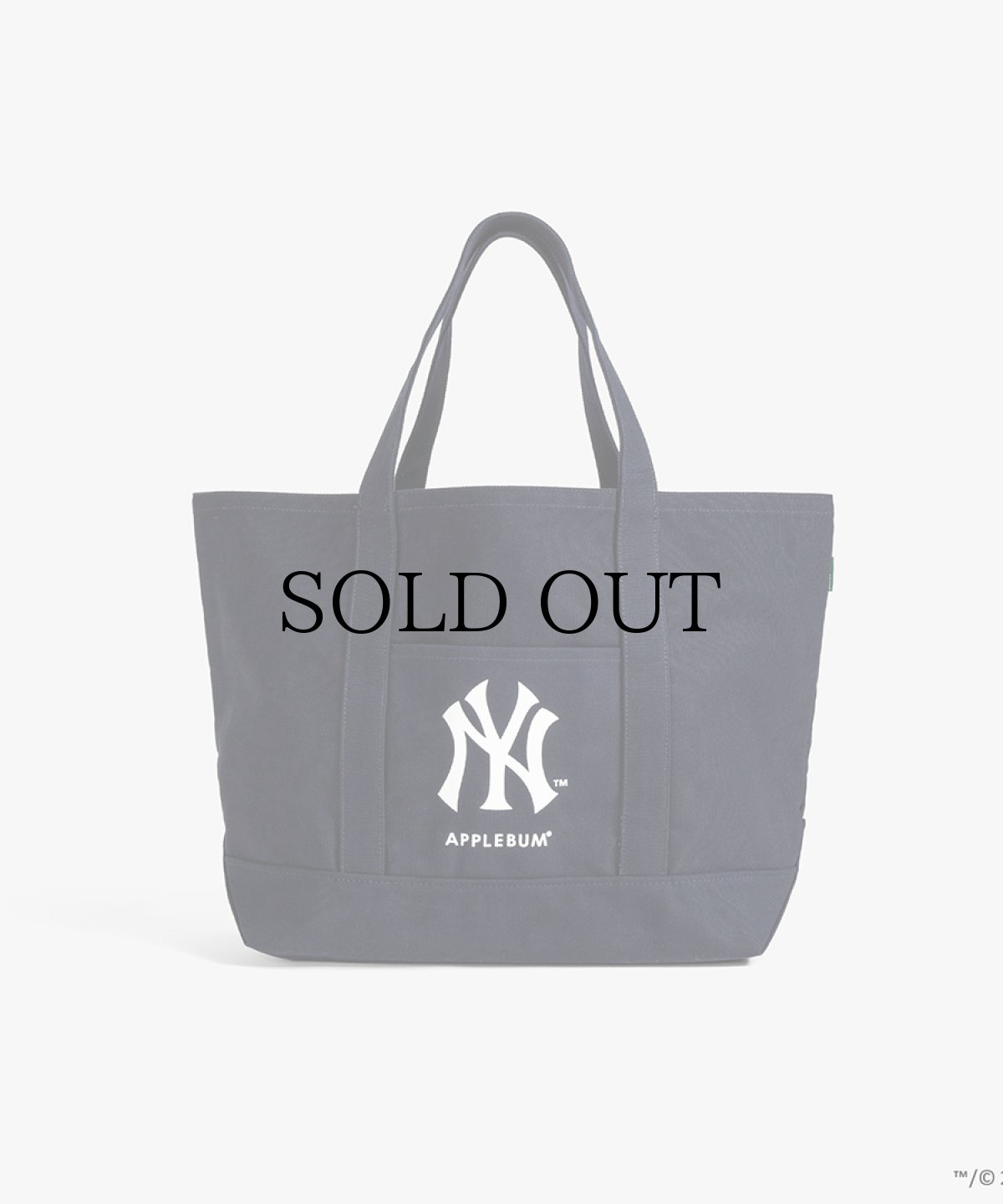 画像1: APPLEBUM(アップルバム) / "NEW YORK YANKEES" TOTEBAG (1)