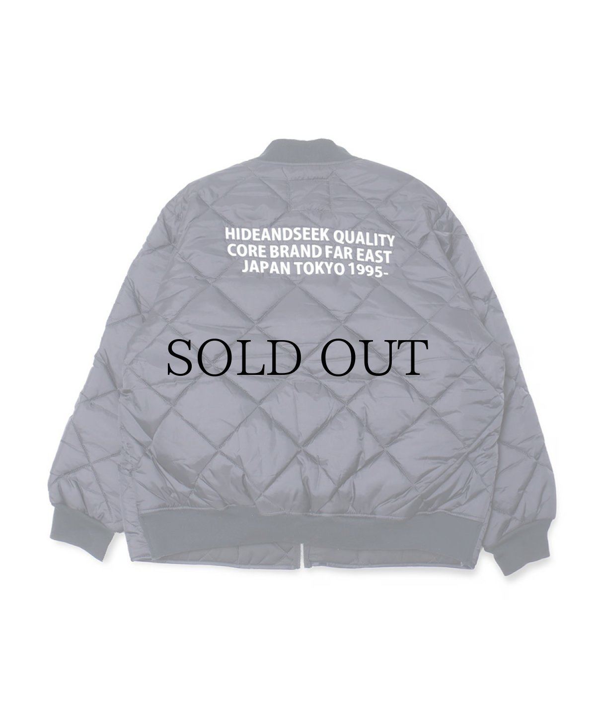 画像5: HIDEANDSEEK(ハイドアンドシーク) / Nylon Quilted Flight Jacket(23aw) (5)