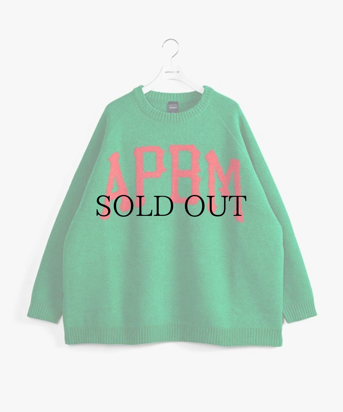 画像2: APPLEBUM(アップルバム) / "APBM" CREW SWEATER  (2)