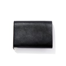 画像2: CALEE(キャリー) / SILVER STAR CONCHO FLAP LEATHER HALF WALLET (2)