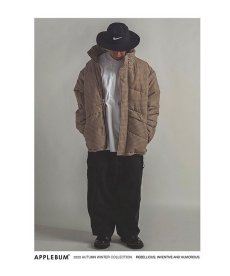 画像3: APPLEBUM(アップルバム) / "LIVIN' FAT" CHECK INNERCOTTON JACKET (3)