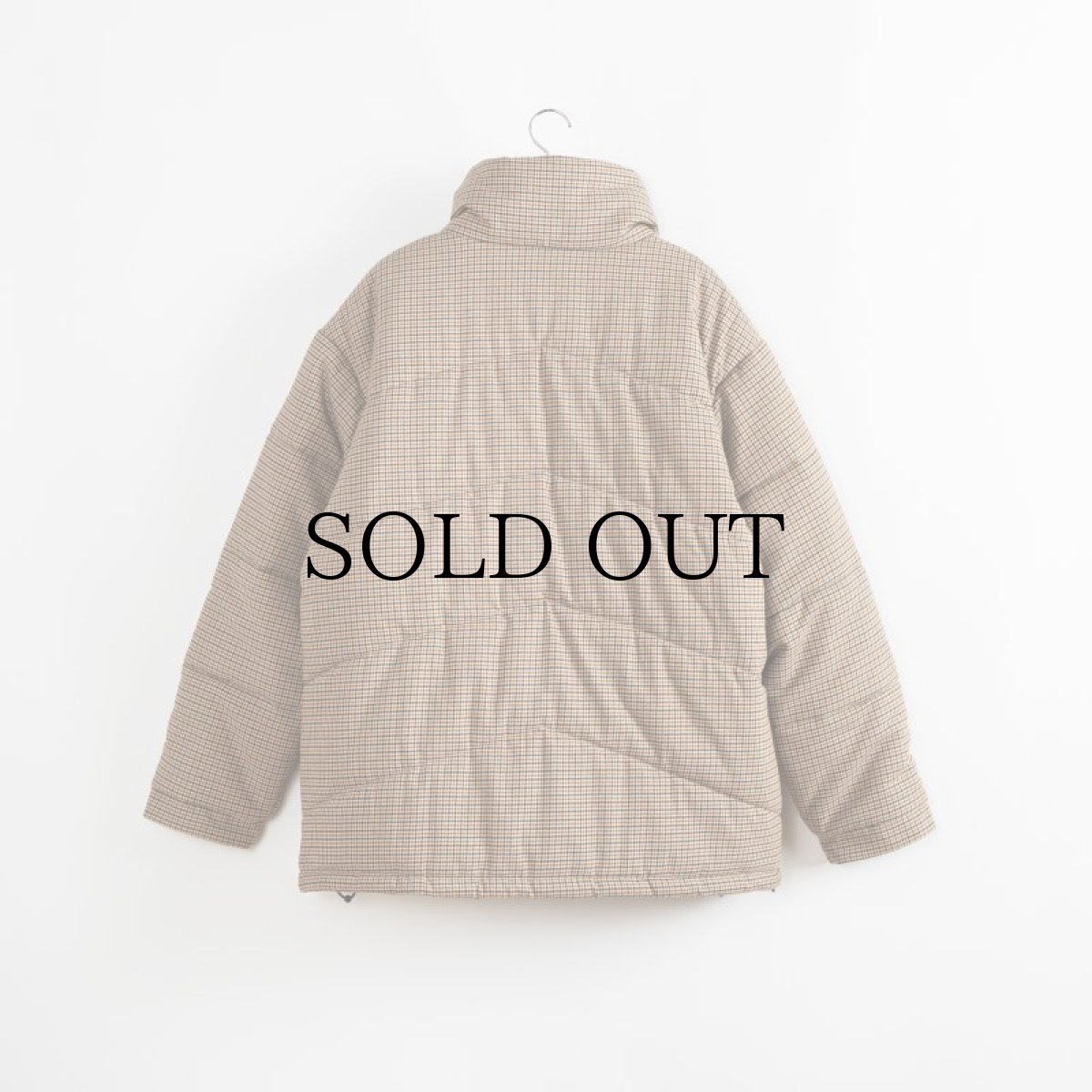 画像4: APPLEBUM(アップルバム) / "LIVIN' FAT" CHECK INNERCOTTON JACKET (4)