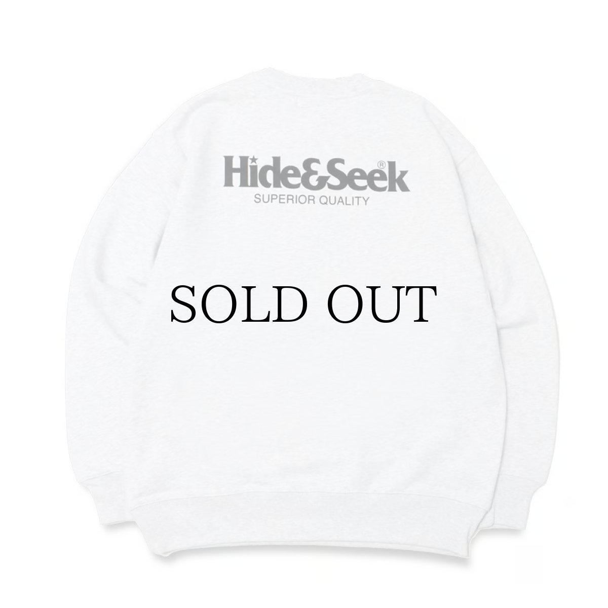 画像6: HIDEANDSEEK(ハイドアンドシーク) / Logo Sweat Shirt(23aw) (6)