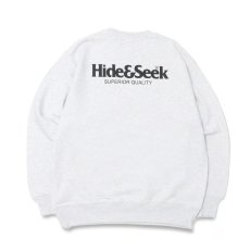 画像6: HIDEANDSEEK(ハイドアンドシーク) / Logo Sweat Shirt(23aw) (6)