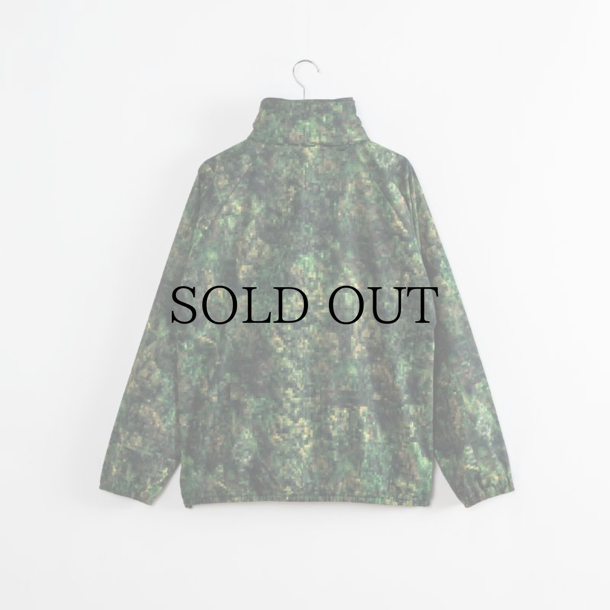 画像2: APPLEBUM(アップルバム) / "PIXEL CAMO" HIGH TECH HALF ZIP ANORAK (2)