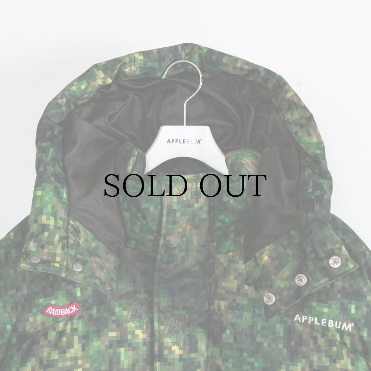 画像5: APPLEBUM(アップルバム) / "PIXEL CAMO" INNERCOTTON HOOD JACKET (5)