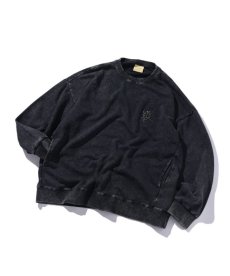 画像1: EL REIGN / 【RESTOCK】"REVENGE" GORE LOGO GARMENT CREW NECK  (1)