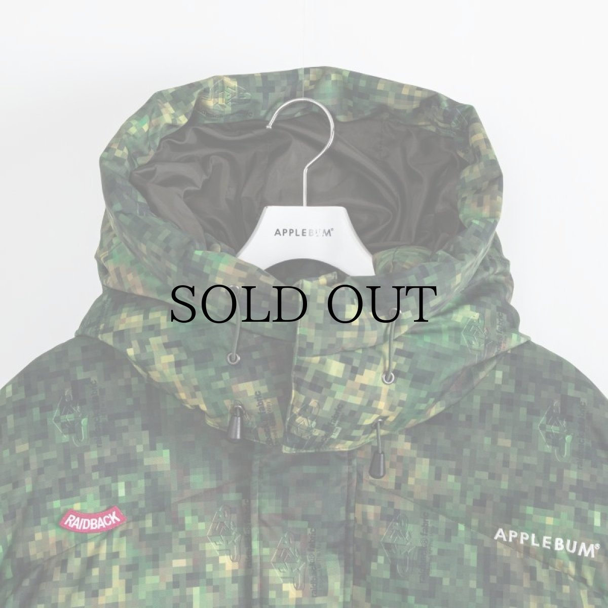 画像4: APPLEBUM(アップルバム) / "PIXEL CAMO" INNERCOTTON HOOD JACKET (4)