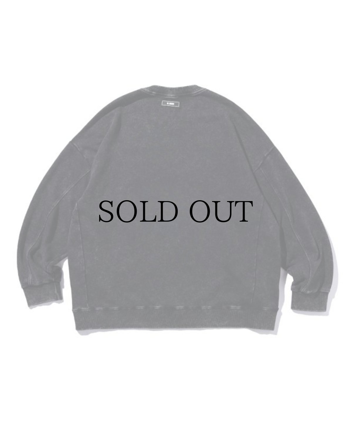 画像3: EL REIGN / 【RESTOCK】"REVENGE" GORE LOGO GARMENT CREW NECK  (3)