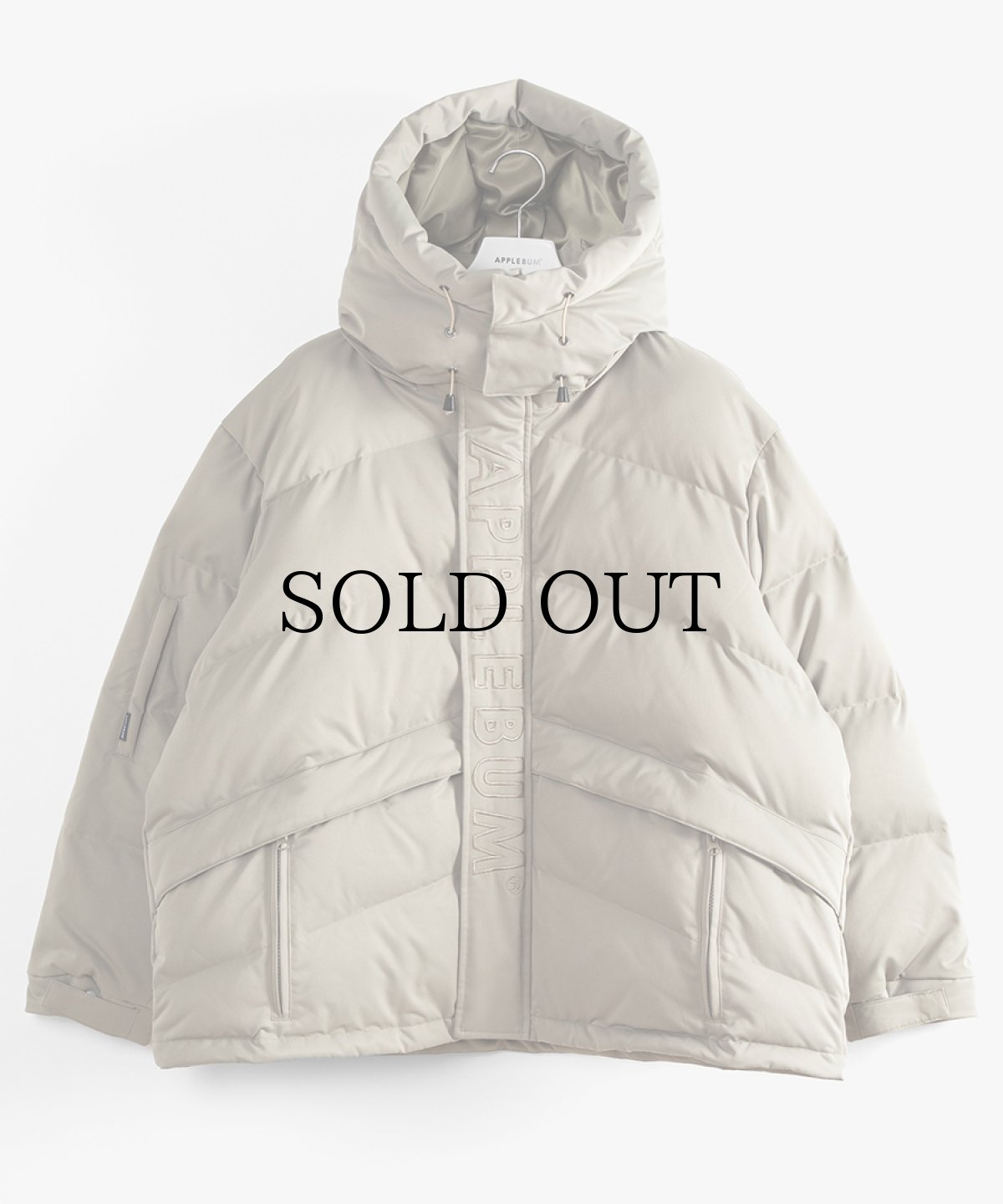 画像2: APPLEBUM(アップルバム) / "FAT BOMBER" INNERCOTTON HOOD JACKET (2)